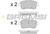 BREMSI BP3538 Brake Pad Set, disc brake